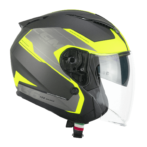 CGM 136S DNA APACHE Graphite Fluo yellow matt