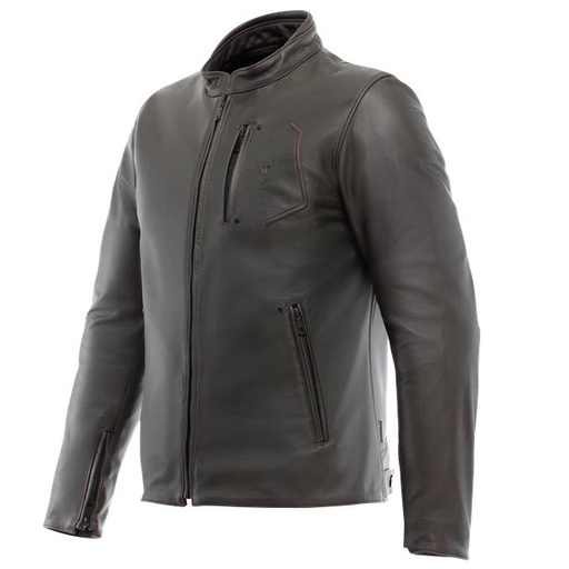 Dainese Fulcro Qdf Leather Jacket Dark-Brown