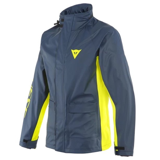 Dainese Storm 2 Unisex Jacket Black-Iris/Fluo-Yellow