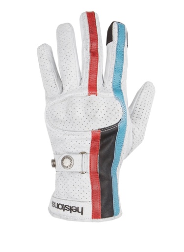 Helstons EAGLE AIR Summer Leather white (Blue-Black-Red)