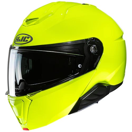 HJC i91 UNI Fluorescent Green