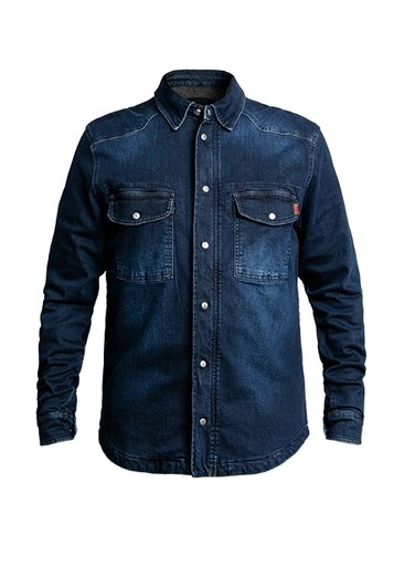 John Doe Motoshirt Denim Dark Blue Used