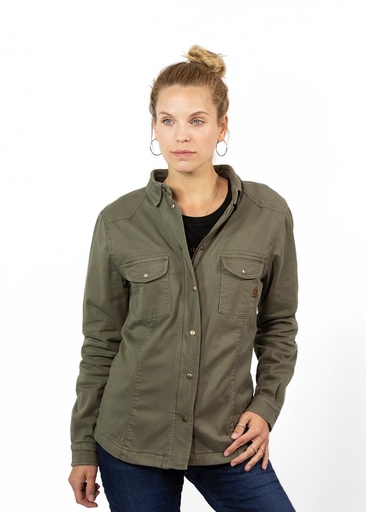 John Doe Motoshirt Women Olive