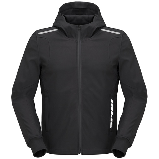 Spidi Hoodie Armor Light Black