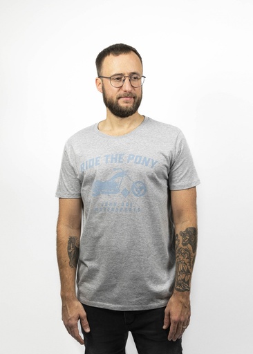 John Doe T-Shirt Ride The Pony Grey