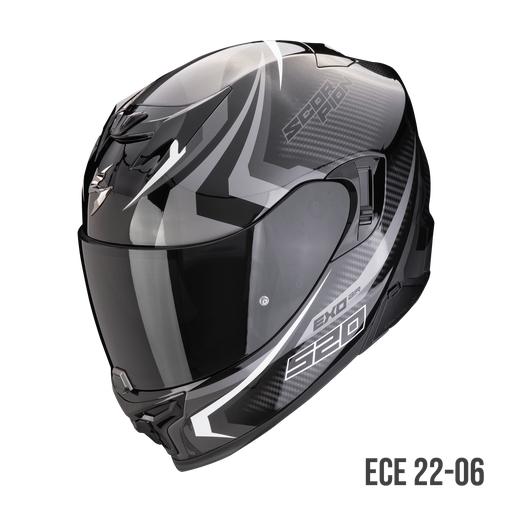 Scorpion Exo-520 Evo Air Terra Black-Silver-White