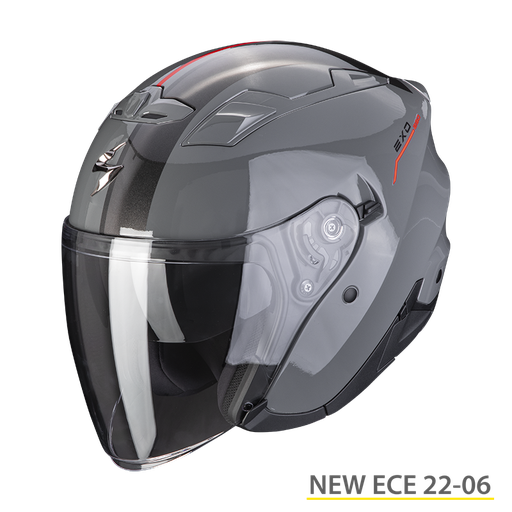 Scorpion EXO 230 SR Cement grey-Red