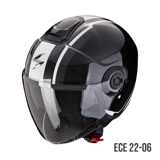 Scorpion EXO-CITY II VEL Metal Black-White