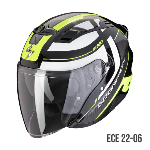 Scorpion EXO 230 PUL Black-Neon Yellow