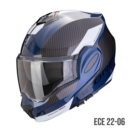 Scorpion EXO-TECH EVO TEAM Blue-Black-White