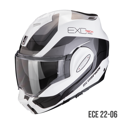 Scorpion EXO-TECH EVO PRO COMMUTA White-Silver