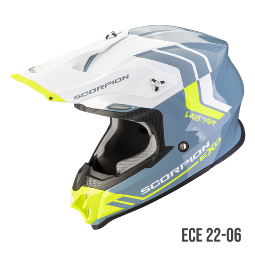 Scorpion VX-16 EVO AIR FUSION Blue-Neon yellow