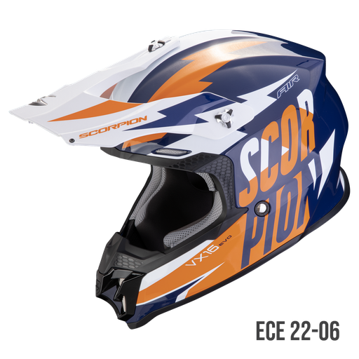 Scorpion VX 16 EVO AIR SLANTER Blue-Orange