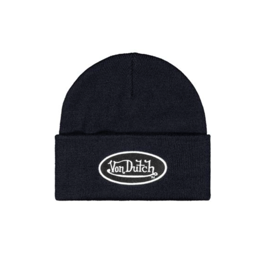 [VDBEANIEB] VON DUTCH BEANIE Black