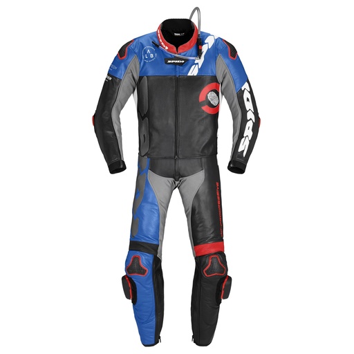 [Y162-238] Spidi Dp-Progressive Touring Black/Red/Blue