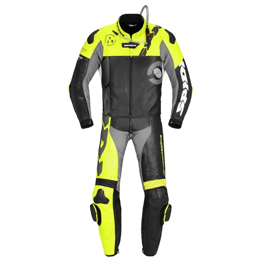 [Y162-394] Spidi Dp-Progressive Touring Black/Fluorescente Yellow