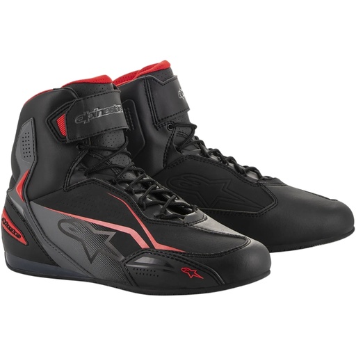 Alpinestars Faster-3 Shoes Black Gray Red