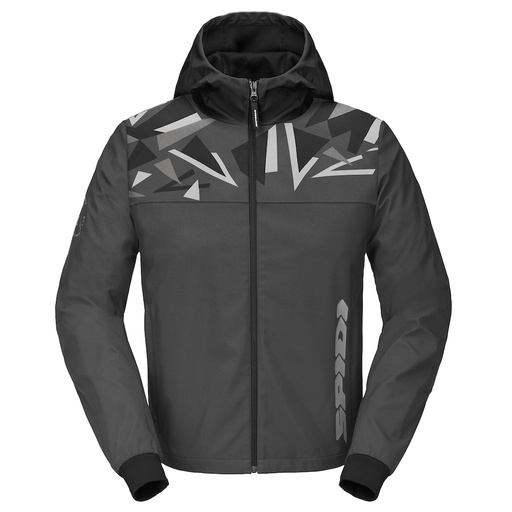 Spidi Hoodie Evo Sport Anthracite/Black