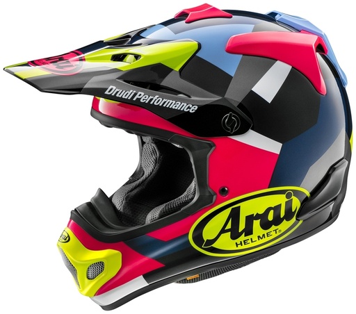 Arai MX-V Block Black Pink