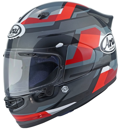 [177-0319] Arai Quantic Abstract Red