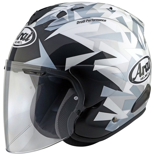 [148-0337] Arai SZ-R Evo Frost Mimesis White