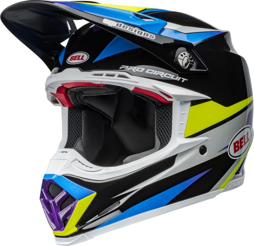 Bell Moto-9S Flex - Pro Circuit 24 Gloss Black/Blue