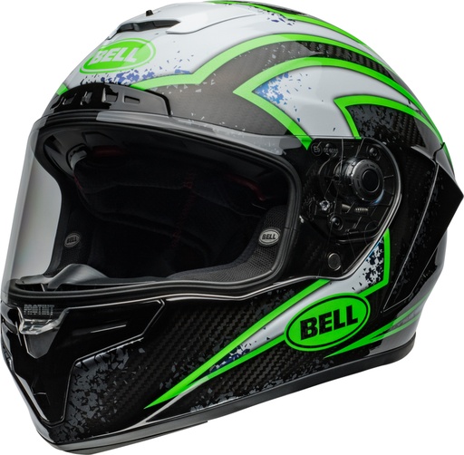 Bell Race Star DLX Flex - Xenon Gloss Black/Kryptonite