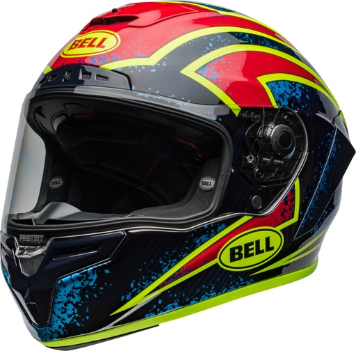 Bell Race Star DLX Flex - Xenon Gloss Red/Silver