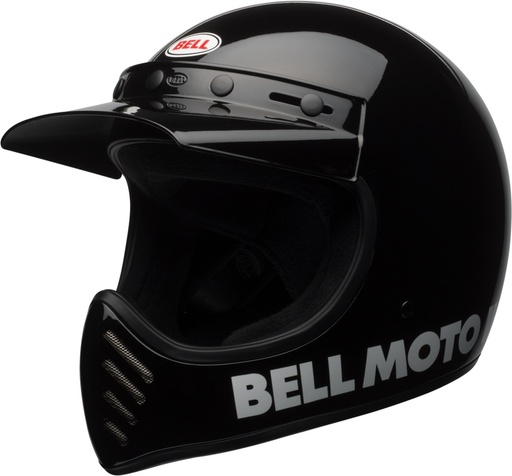 BELL Moto-3 Classic Gloss Black