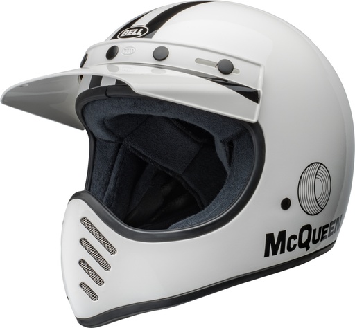 BELL Moto-3 Steve McQueen Gloss White