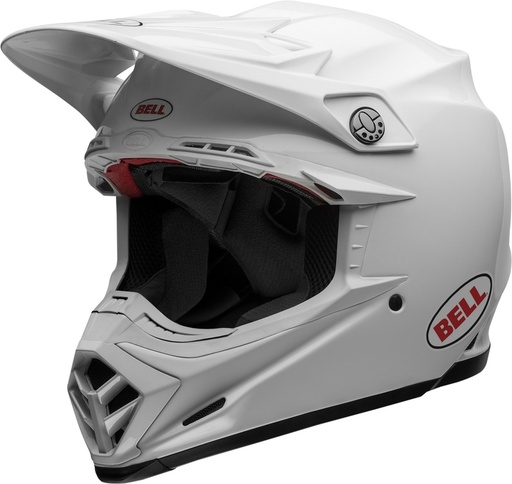 Bell Moto-9S Flex Solid White