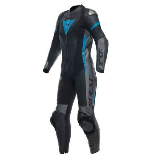 Dainese Grobnik Lady Leather 1Pc Suit Perf black/anthracite/teal