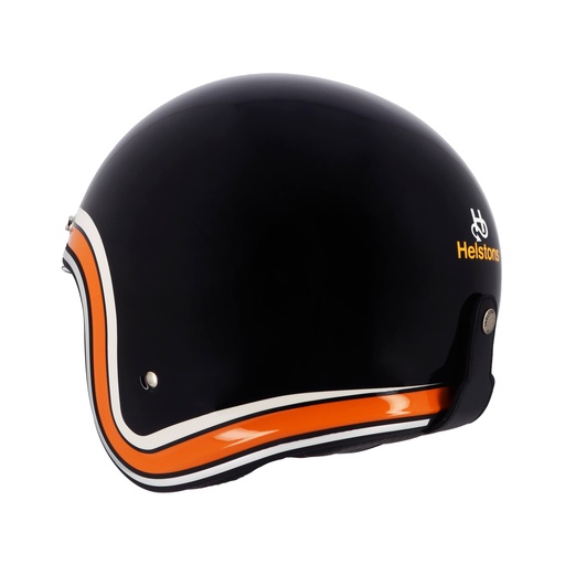 Helstons FREEDOM HELMET EN-2206 BLACK (Beige-Orange) (H589)