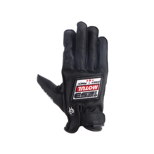 Helstons MOTUL 1853 SUMMER BLACK Leather 